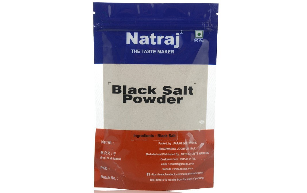 Natraj Black Salt Powder    Pack  100 grams